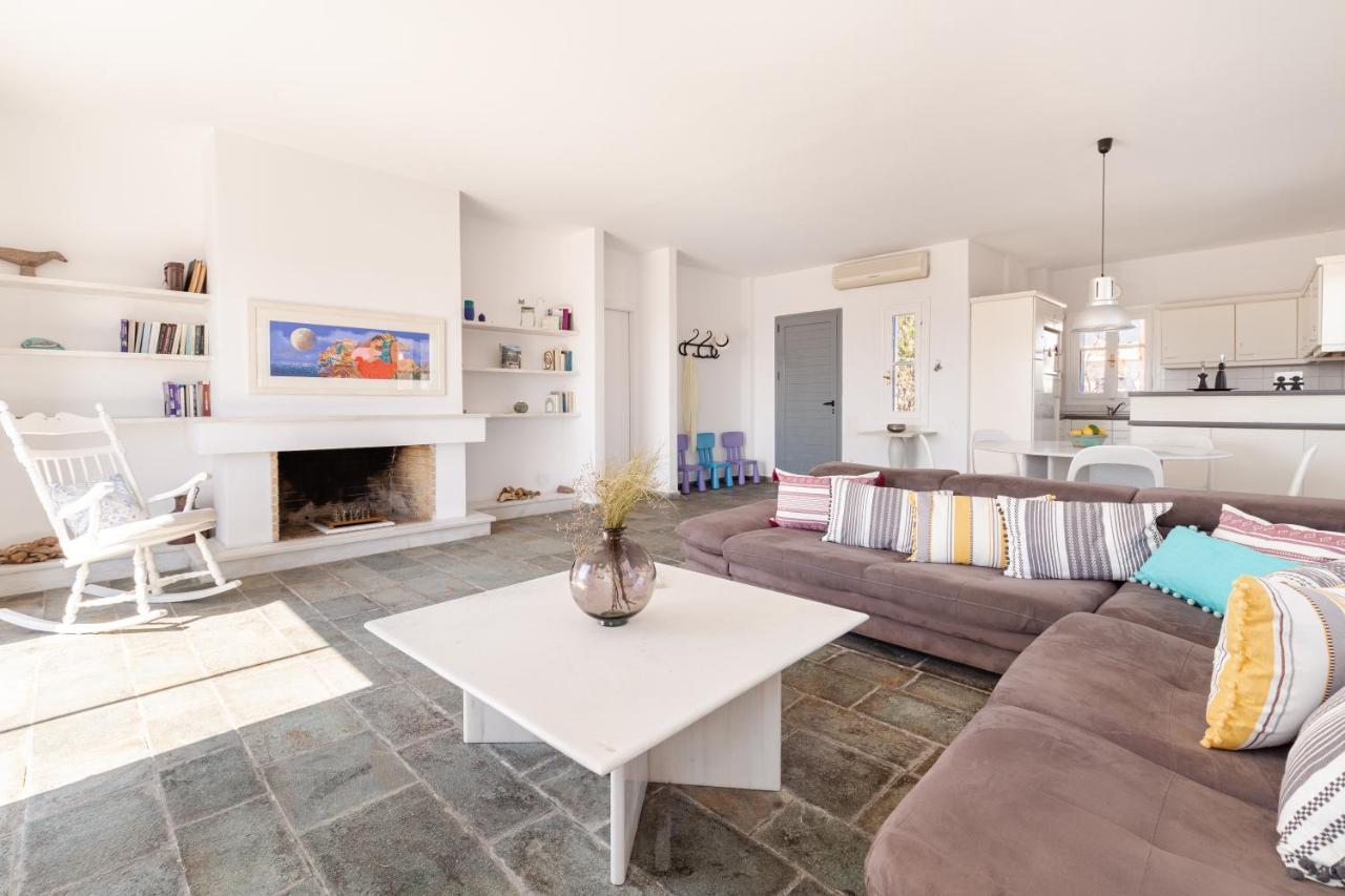 Villa Aeginia 1- Breathtaking Sea View House In Perdika Exterior foto