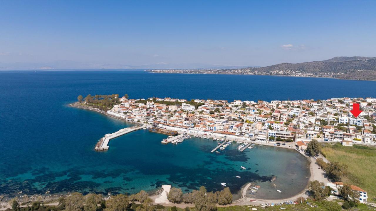 Villa Aeginia 1- Breathtaking Sea View House In Perdika Exterior foto