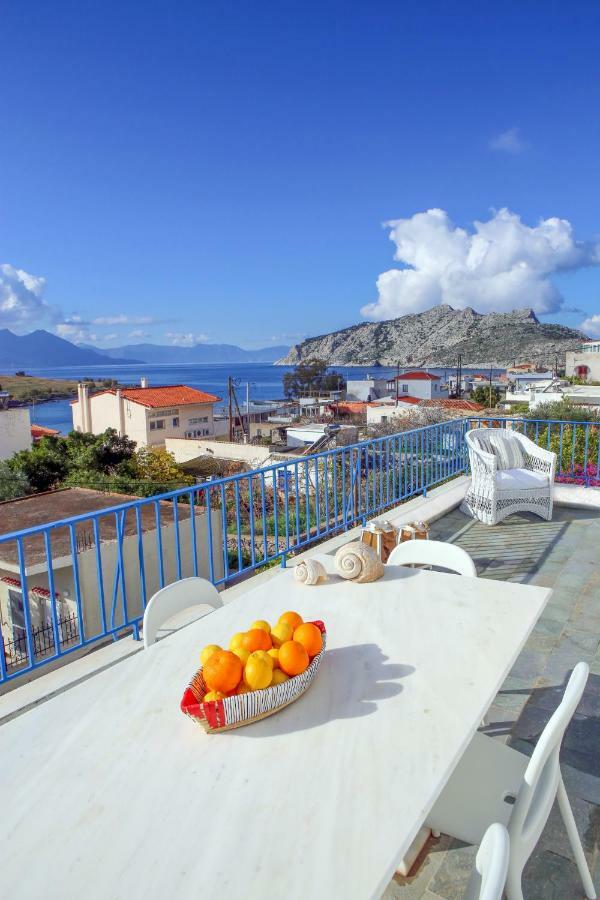 Villa Aeginia 1- Breathtaking Sea View House In Perdika Exterior foto